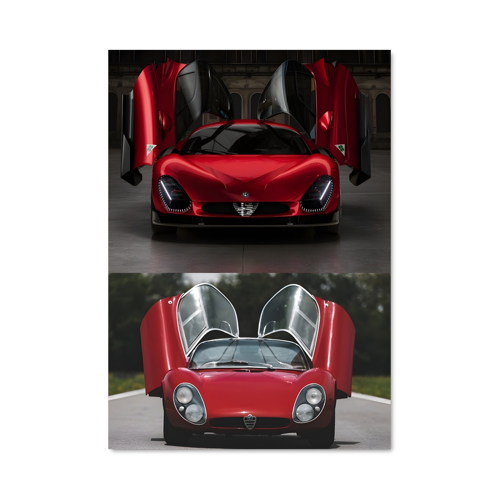 Poster stradale Rouge